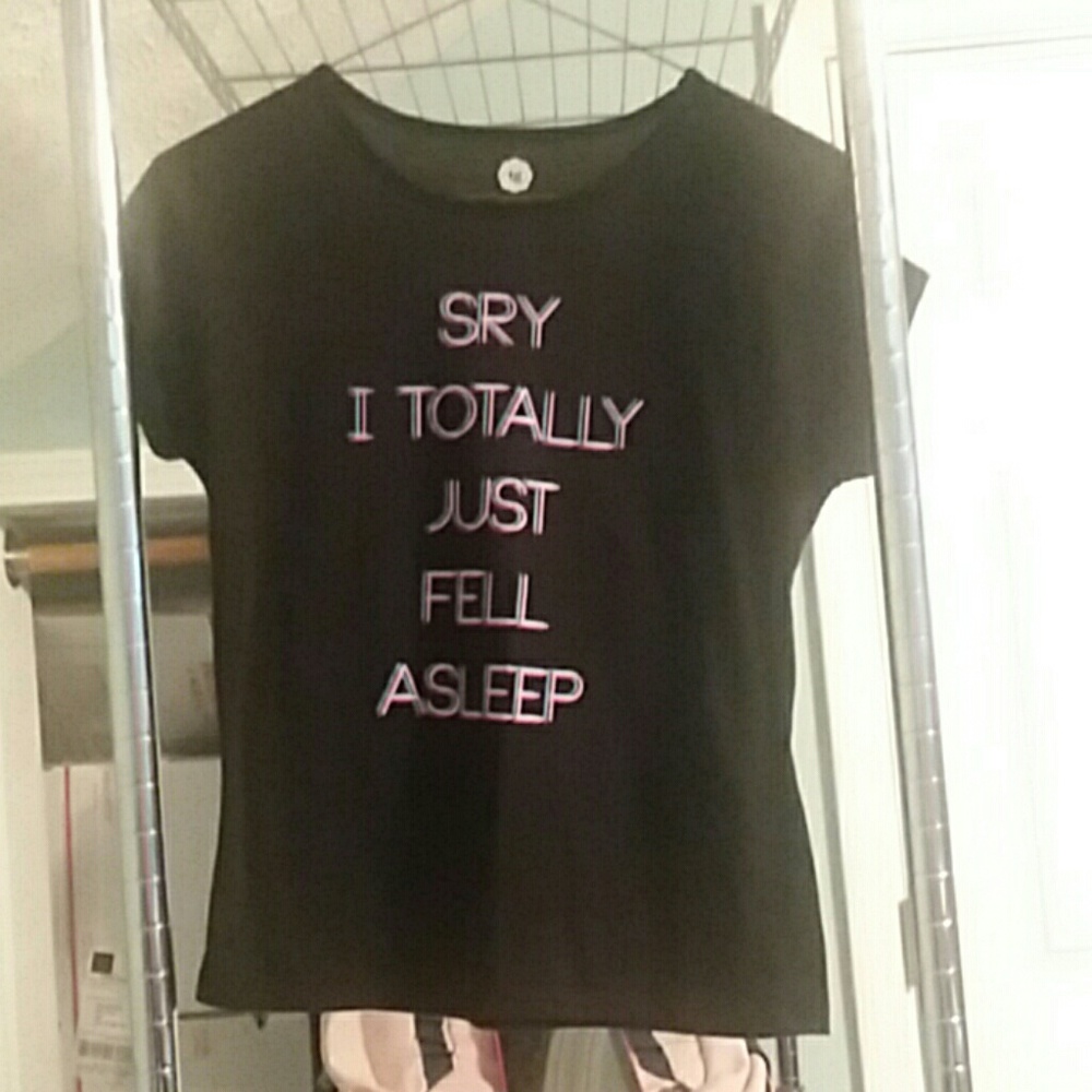 A shirt to sleep in